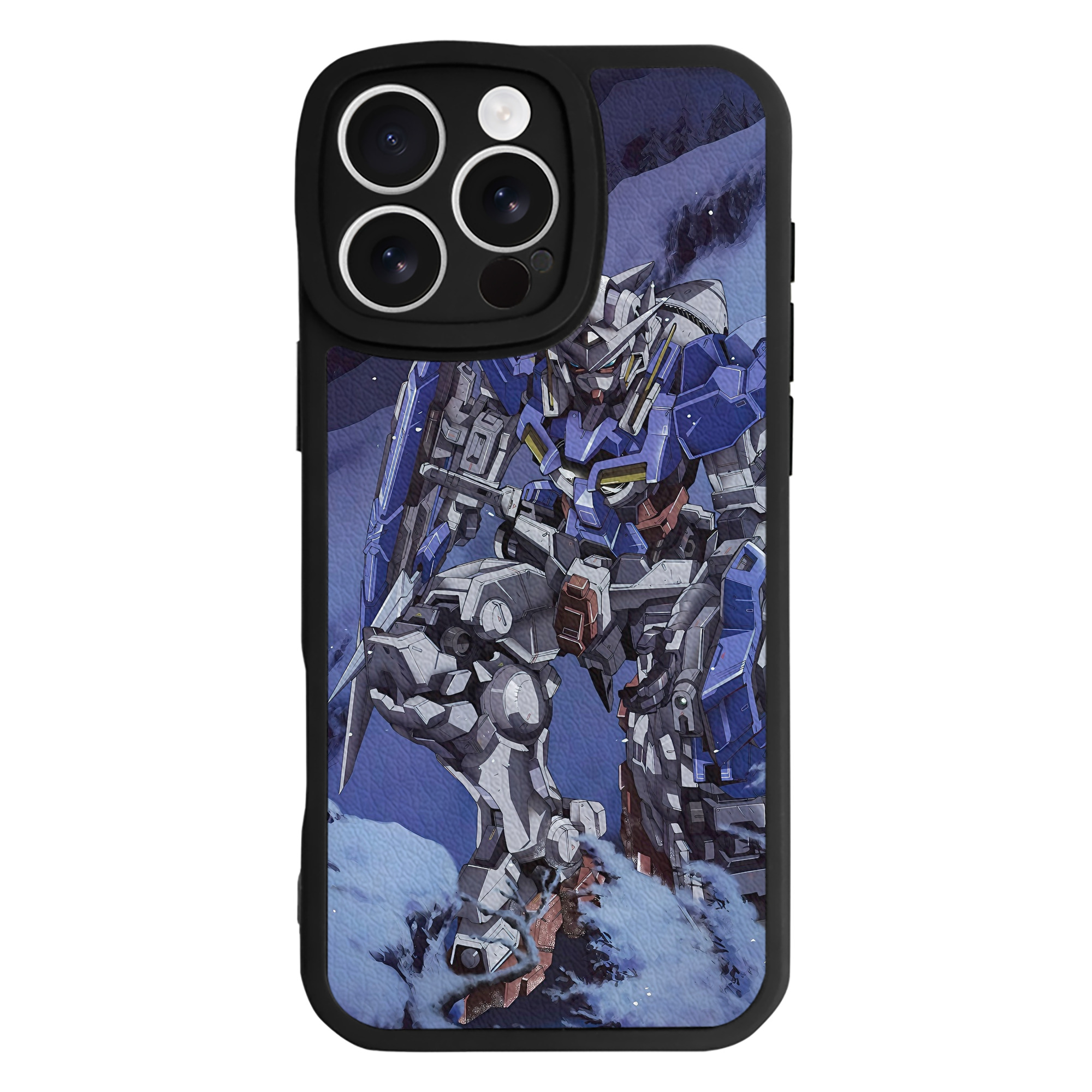 （画像用） 機動戦士ガンダム Mobile Suit Gundam 【iPhone 16シリーズ対応】シリコンスマホケース（レザー調） 材質：シリコン